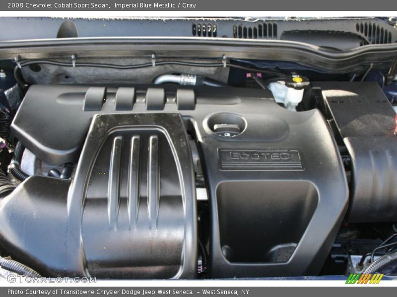 Imperial Blue Metallic / Gray 2008 Chevrolet Cobalt Sport Sedan