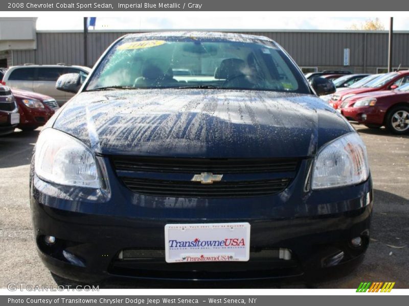 Imperial Blue Metallic / Gray 2008 Chevrolet Cobalt Sport Sedan