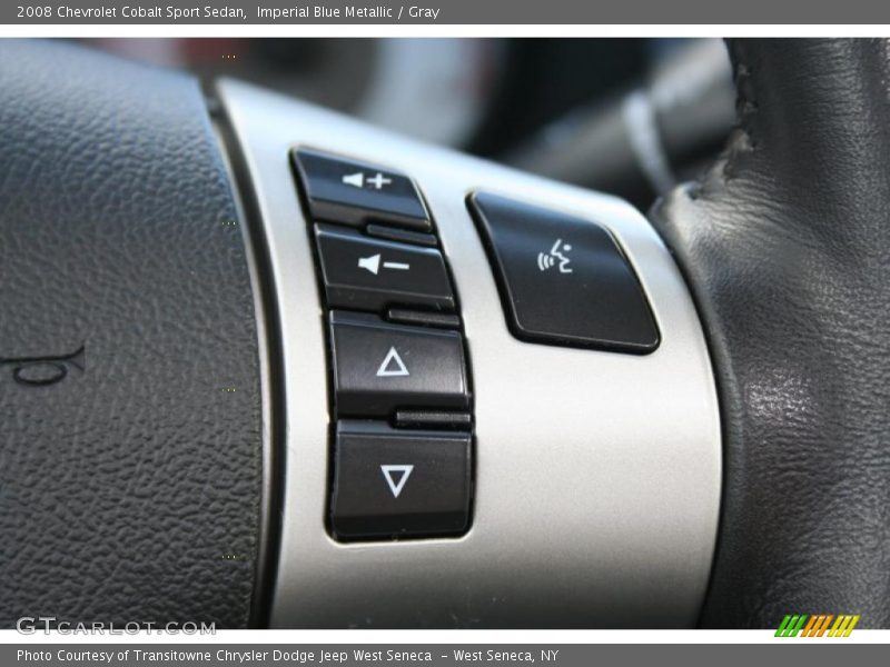 Imperial Blue Metallic / Gray 2008 Chevrolet Cobalt Sport Sedan
