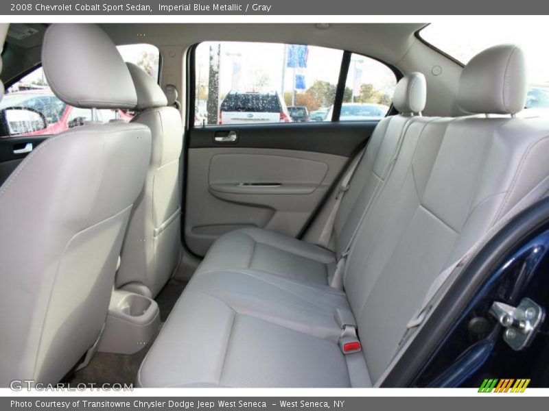Imperial Blue Metallic / Gray 2008 Chevrolet Cobalt Sport Sedan