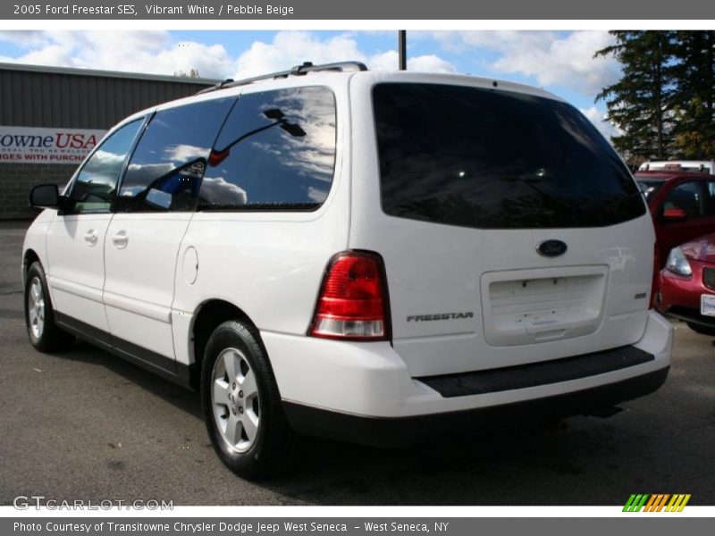 Vibrant White / Pebble Beige 2005 Ford Freestar SES