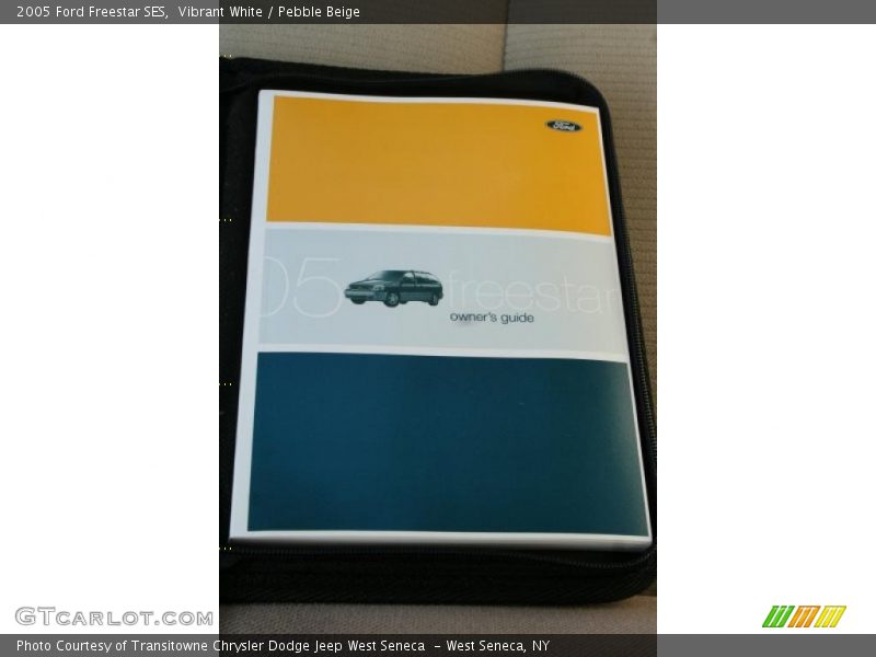 Vibrant White / Pebble Beige 2005 Ford Freestar SES