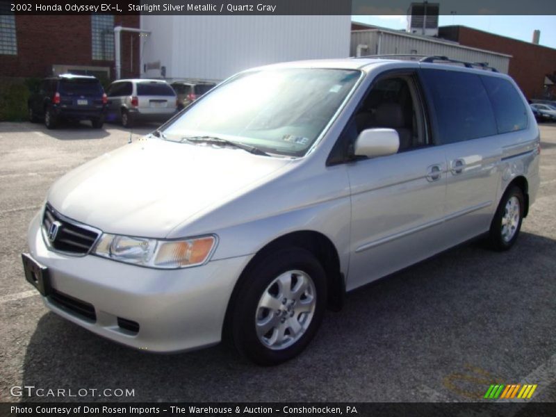 Starlight Silver Metallic / Quartz Gray 2002 Honda Odyssey EX-L