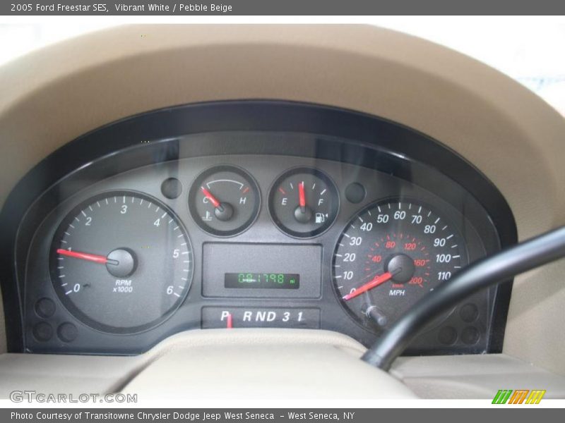 Vibrant White / Pebble Beige 2005 Ford Freestar SES