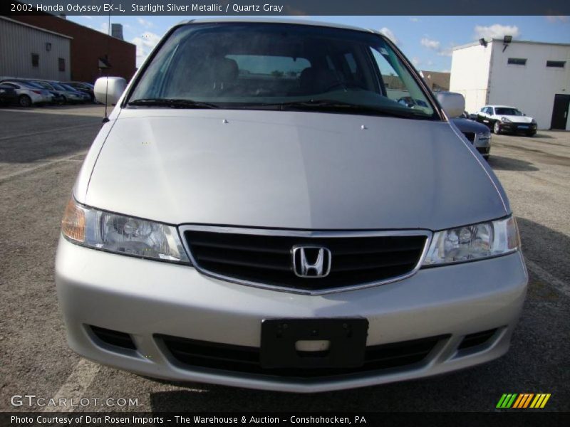 Starlight Silver Metallic / Quartz Gray 2002 Honda Odyssey EX-L