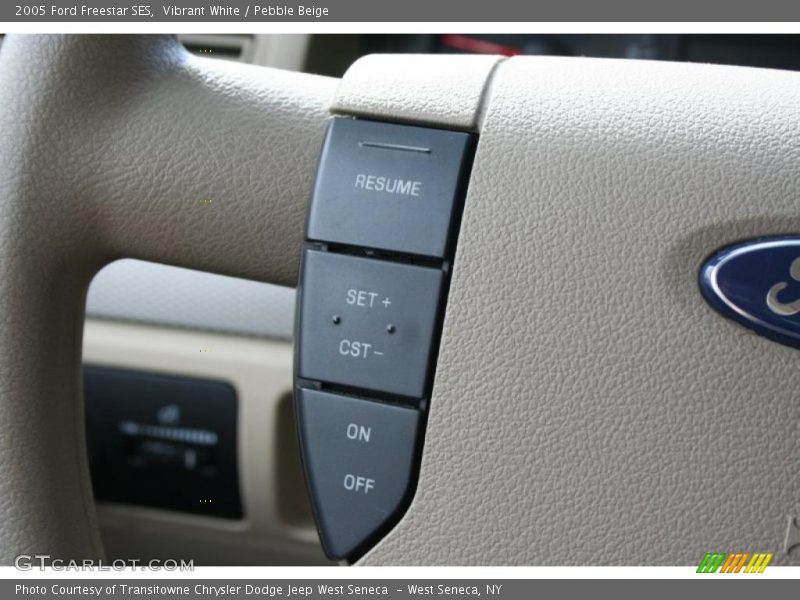 Vibrant White / Pebble Beige 2005 Ford Freestar SES