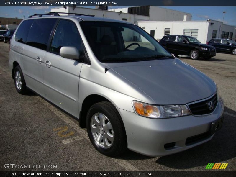 Starlight Silver Metallic / Quartz Gray 2002 Honda Odyssey EX-L