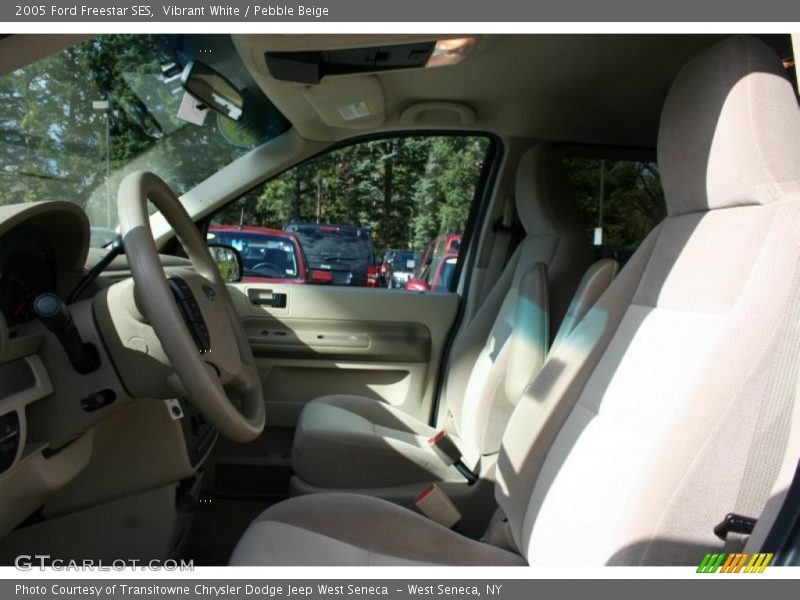 Vibrant White / Pebble Beige 2005 Ford Freestar SES