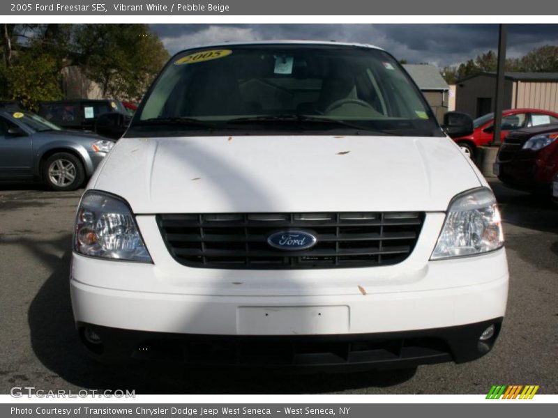 Vibrant White / Pebble Beige 2005 Ford Freestar SES