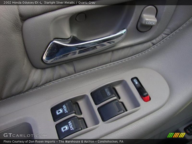 Starlight Silver Metallic / Quartz Gray 2002 Honda Odyssey EX-L