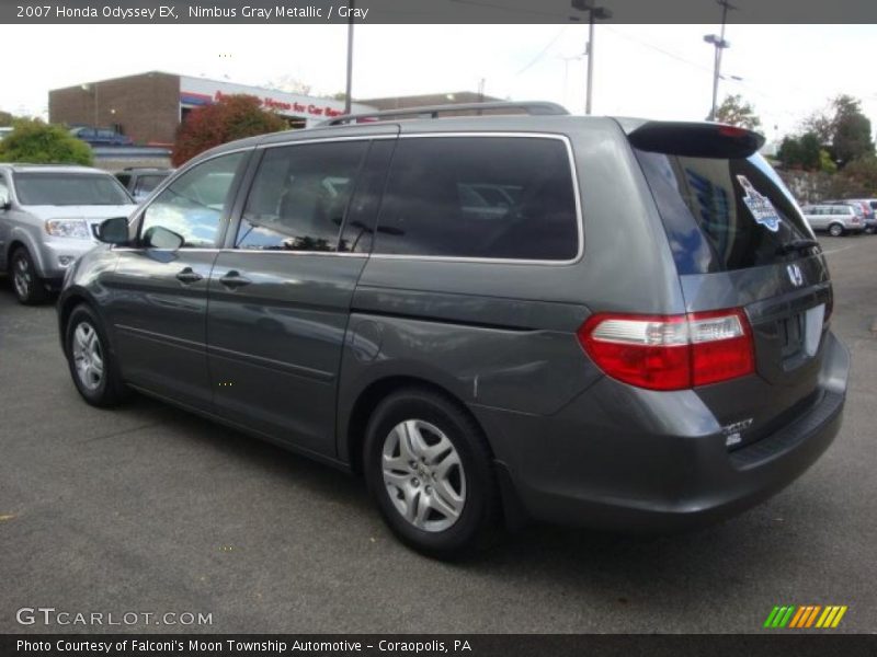 Nimbus Gray Metallic / Gray 2007 Honda Odyssey EX