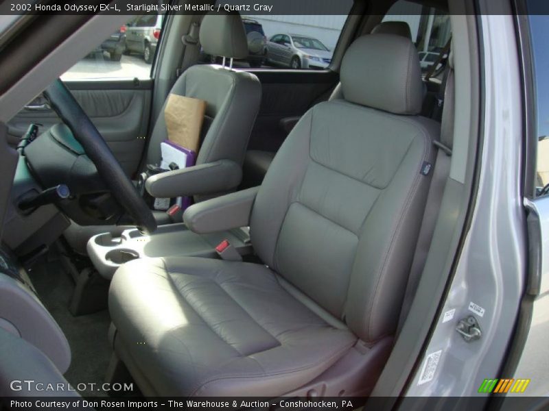 Starlight Silver Metallic / Quartz Gray 2002 Honda Odyssey EX-L