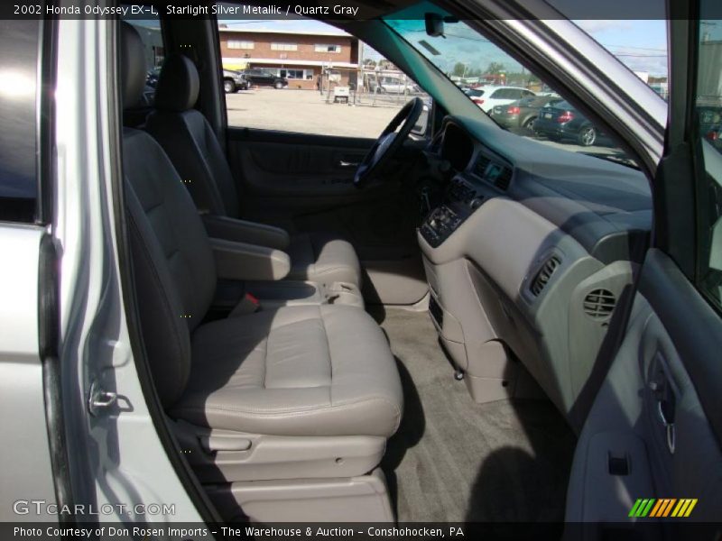 Starlight Silver Metallic / Quartz Gray 2002 Honda Odyssey EX-L