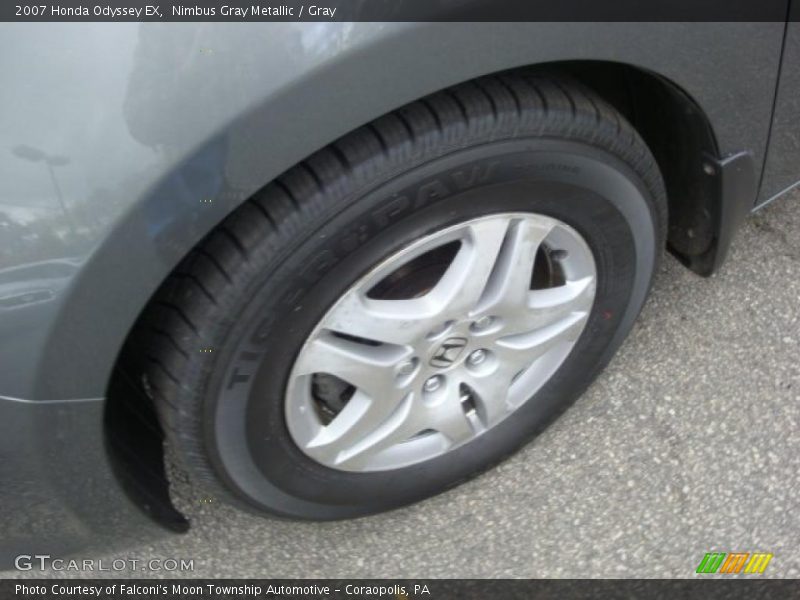 Nimbus Gray Metallic / Gray 2007 Honda Odyssey EX
