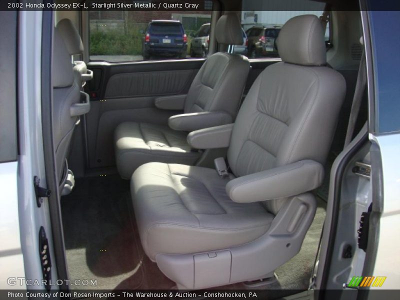 Starlight Silver Metallic / Quartz Gray 2002 Honda Odyssey EX-L
