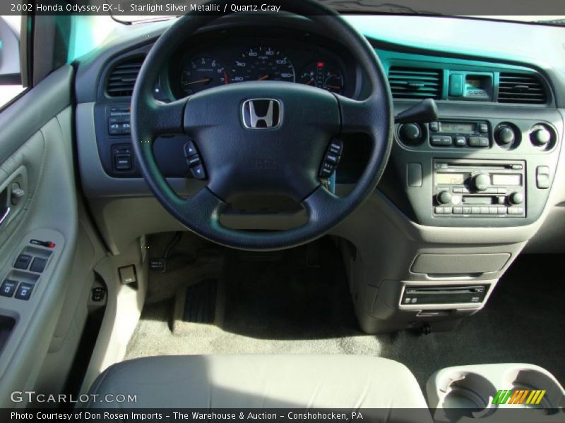 Starlight Silver Metallic / Quartz Gray 2002 Honda Odyssey EX-L