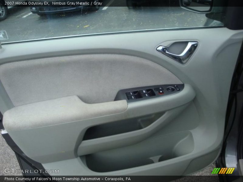Nimbus Gray Metallic / Gray 2007 Honda Odyssey EX