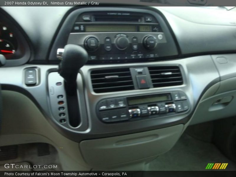 Nimbus Gray Metallic / Gray 2007 Honda Odyssey EX