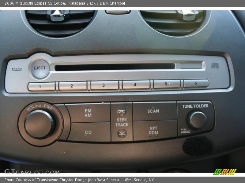 Kalapana Black / Dark Charcoal 2006 Mitsubishi Eclipse GS Coupe