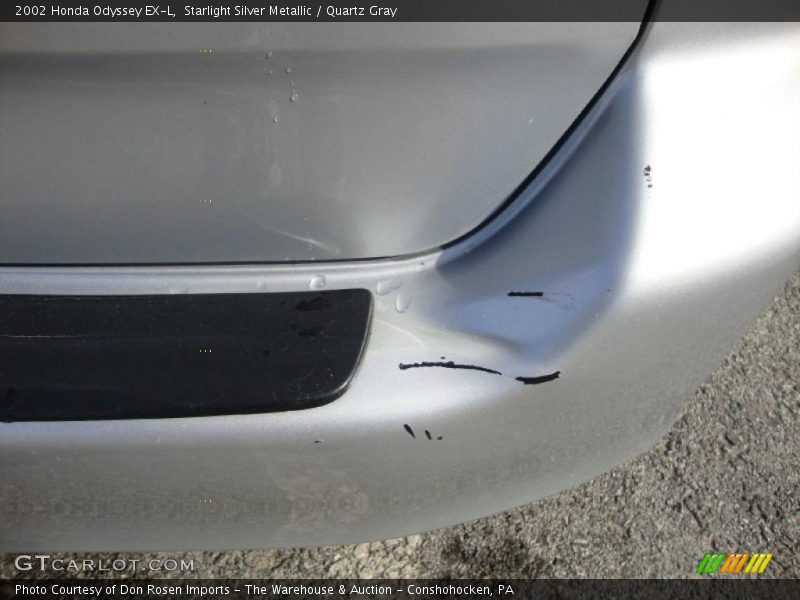 Starlight Silver Metallic / Quartz Gray 2002 Honda Odyssey EX-L