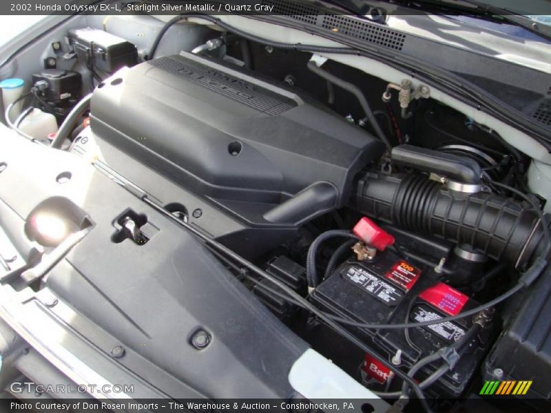 Starlight Silver Metallic / Quartz Gray 2002 Honda Odyssey EX-L