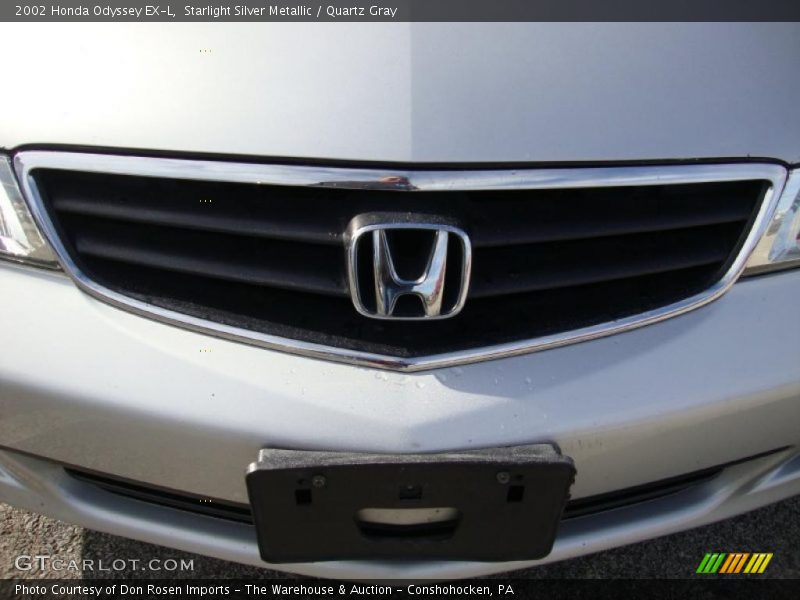 Starlight Silver Metallic / Quartz Gray 2002 Honda Odyssey EX-L