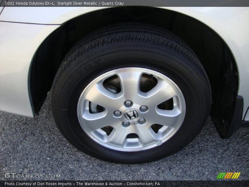 Starlight Silver Metallic / Quartz Gray 2002 Honda Odyssey EX-L