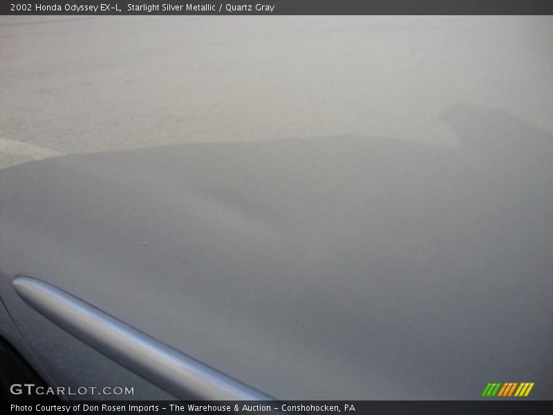 Starlight Silver Metallic / Quartz Gray 2002 Honda Odyssey EX-L