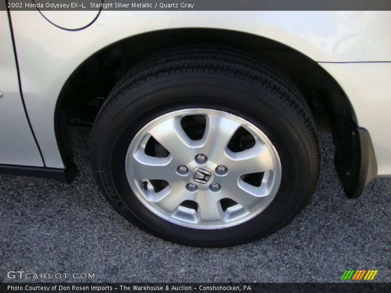 Starlight Silver Metallic / Quartz Gray 2002 Honda Odyssey EX-L