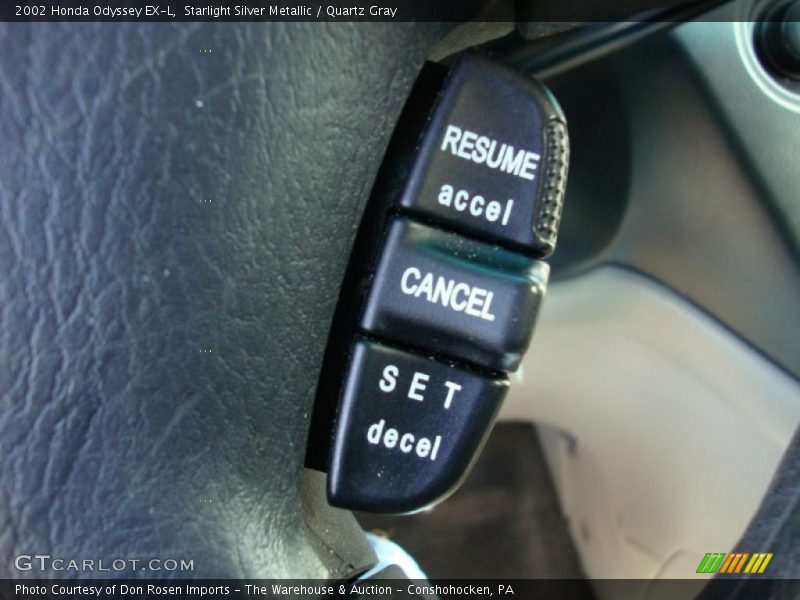 Starlight Silver Metallic / Quartz Gray 2002 Honda Odyssey EX-L