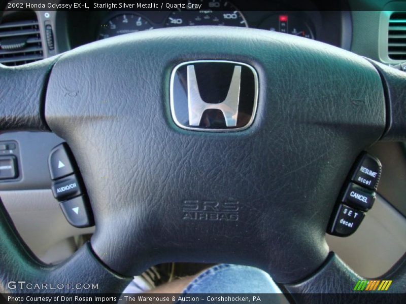 Starlight Silver Metallic / Quartz Gray 2002 Honda Odyssey EX-L