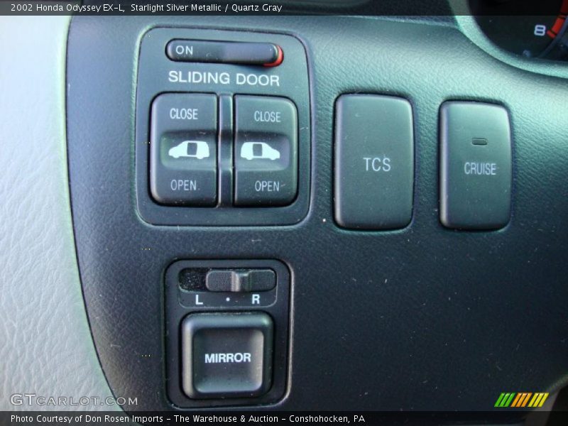 Starlight Silver Metallic / Quartz Gray 2002 Honda Odyssey EX-L