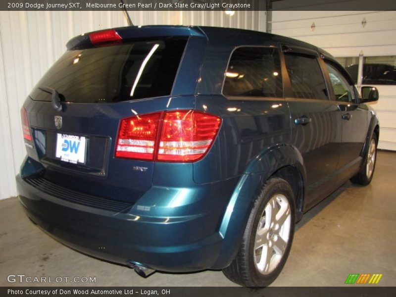 Melbourne Green Pearl / Dark Slate Gray/Light Graystone 2009 Dodge Journey SXT