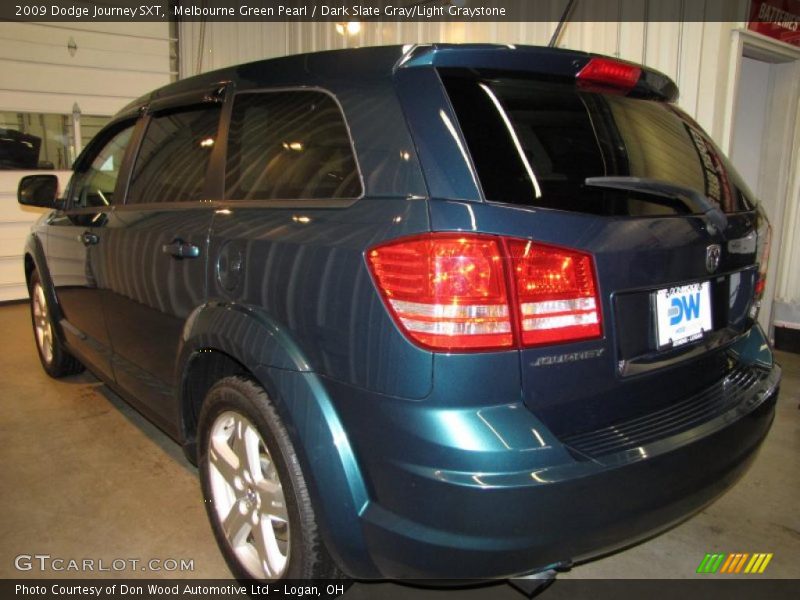Melbourne Green Pearl / Dark Slate Gray/Light Graystone 2009 Dodge Journey SXT