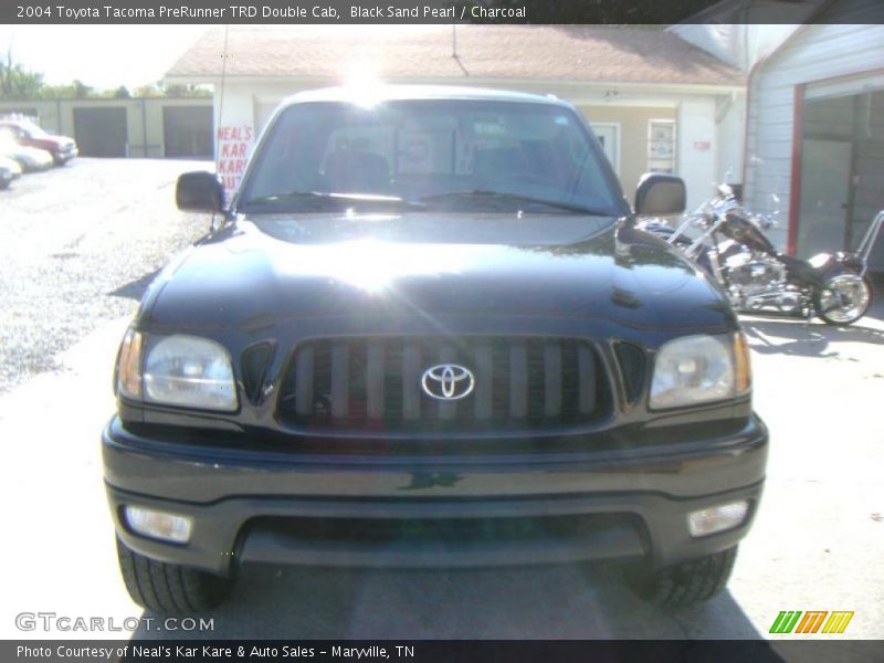 Black Sand Pearl / Charcoal 2004 Toyota Tacoma PreRunner TRD Double Cab