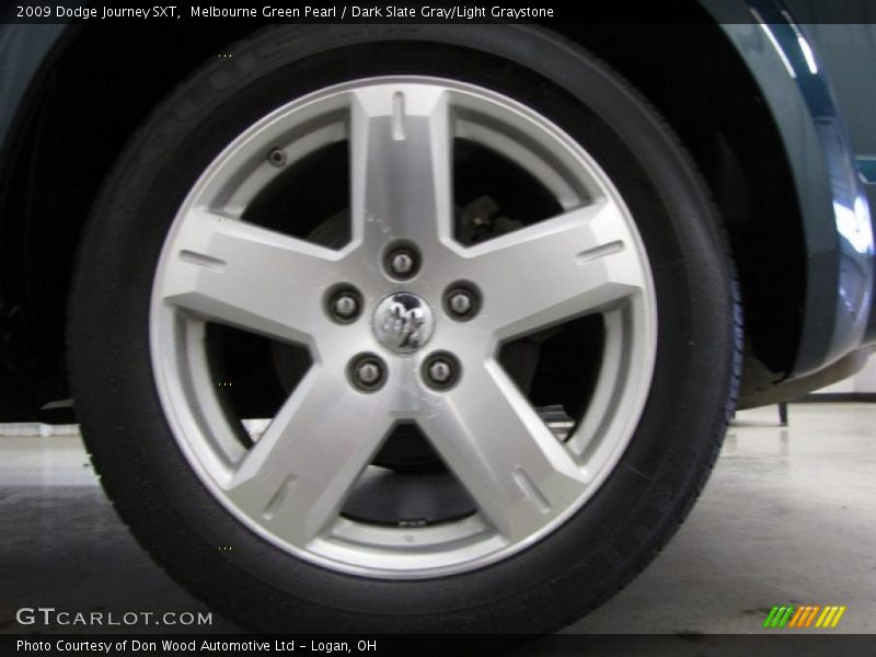 Melbourne Green Pearl / Dark Slate Gray/Light Graystone 2009 Dodge Journey SXT