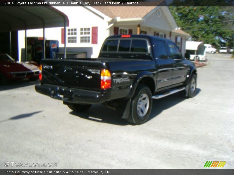Black Sand Pearl / Charcoal 2004 Toyota Tacoma PreRunner TRD Double Cab