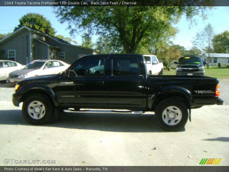 Black Sand Pearl / Charcoal 2004 Toyota Tacoma PreRunner TRD Double Cab
