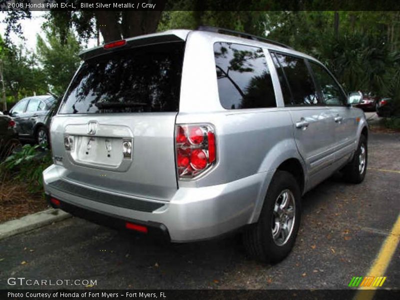 Billet Silver Metallic / Gray 2008 Honda Pilot EX-L