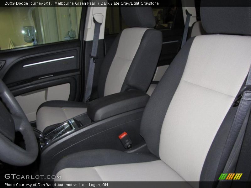 Melbourne Green Pearl / Dark Slate Gray/Light Graystone 2009 Dodge Journey SXT