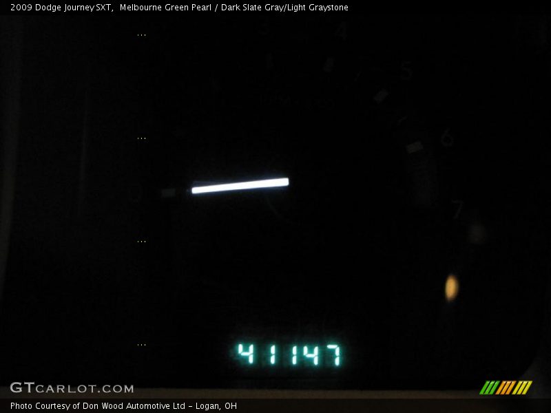 Melbourne Green Pearl / Dark Slate Gray/Light Graystone 2009 Dodge Journey SXT