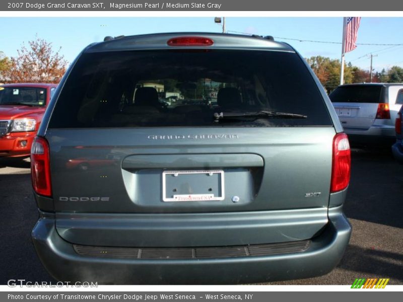 Magnesium Pearl / Medium Slate Gray 2007 Dodge Grand Caravan SXT