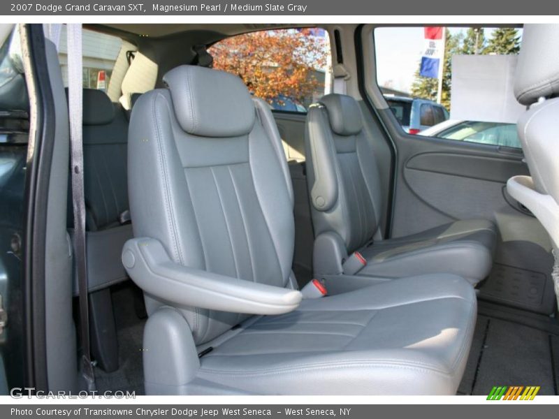 Magnesium Pearl / Medium Slate Gray 2007 Dodge Grand Caravan SXT