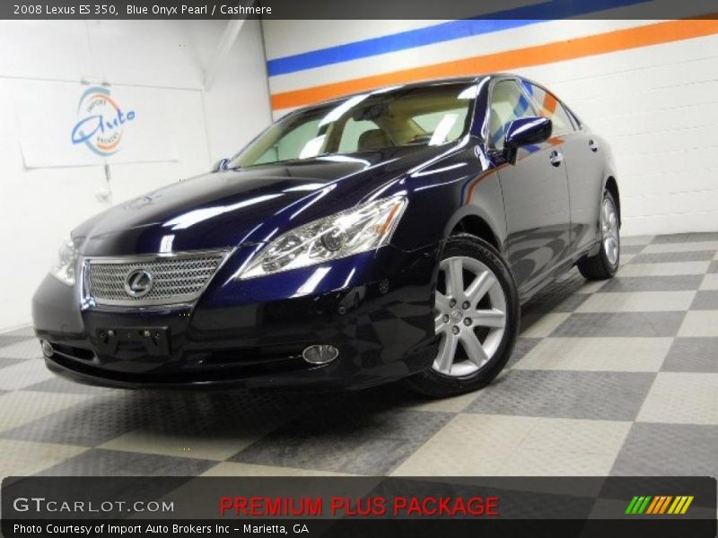 Blue Onyx Pearl / Cashmere 2008 Lexus ES 350