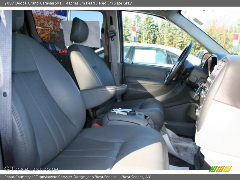 Magnesium Pearl / Medium Slate Gray 2007 Dodge Grand Caravan SXT