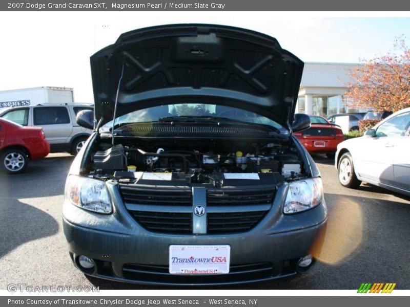 Magnesium Pearl / Medium Slate Gray 2007 Dodge Grand Caravan SXT