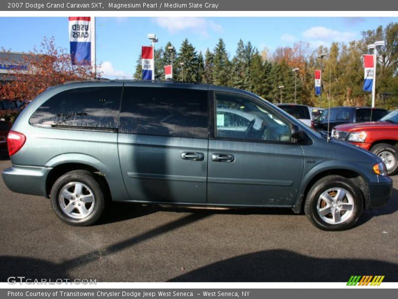 Magnesium Pearl / Medium Slate Gray 2007 Dodge Grand Caravan SXT