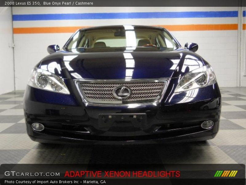 Blue Onyx Pearl / Cashmere 2008 Lexus ES 350