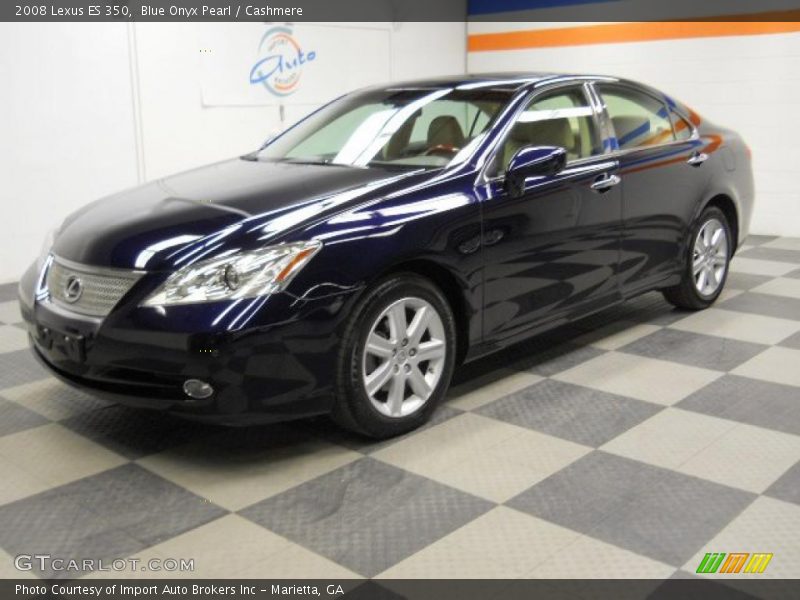 Blue Onyx Pearl / Cashmere 2008 Lexus ES 350