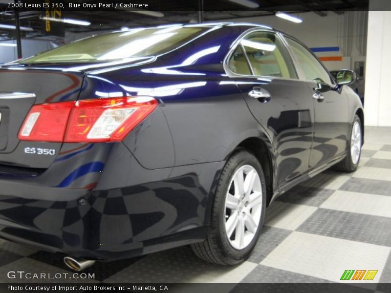Blue Onyx Pearl / Cashmere 2008 Lexus ES 350